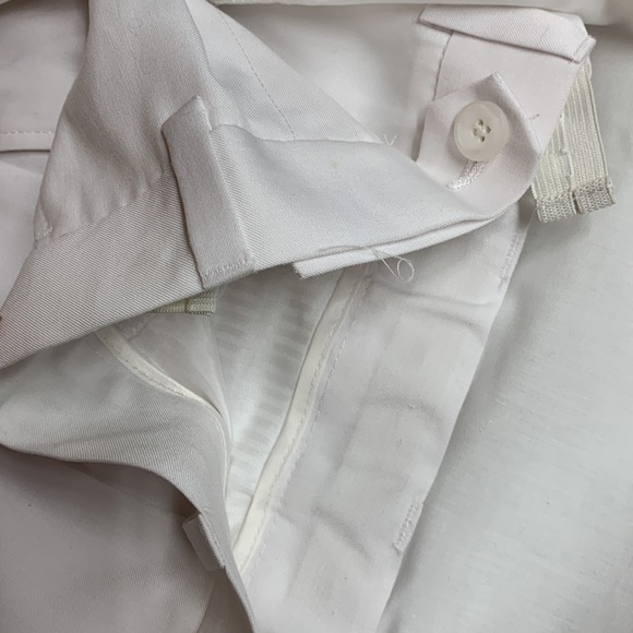 NWOT Andrew Marc New York White Suit with Tuxedo Shirt and Bow Tie - Picture 9 of 12